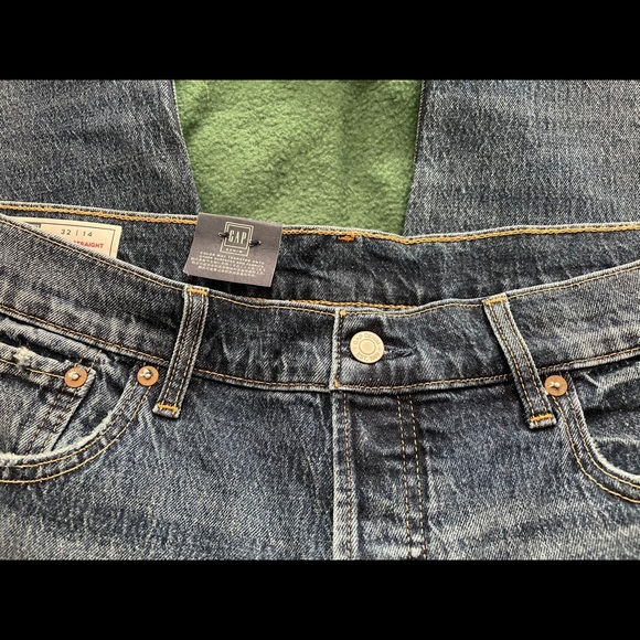 Gap Cheeky Straight High Rise Denim Jeans - Picture 4 of 15
